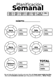 Plantilla SEMANAL Hábitos Reales
